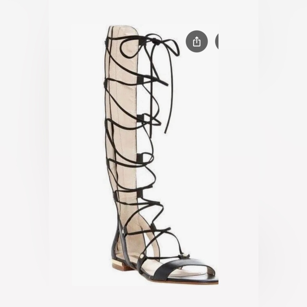 Louise et Cie Black Gladiator Sandals